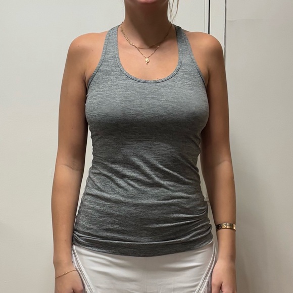 Grey Workout Tank - Picture 1 of 3